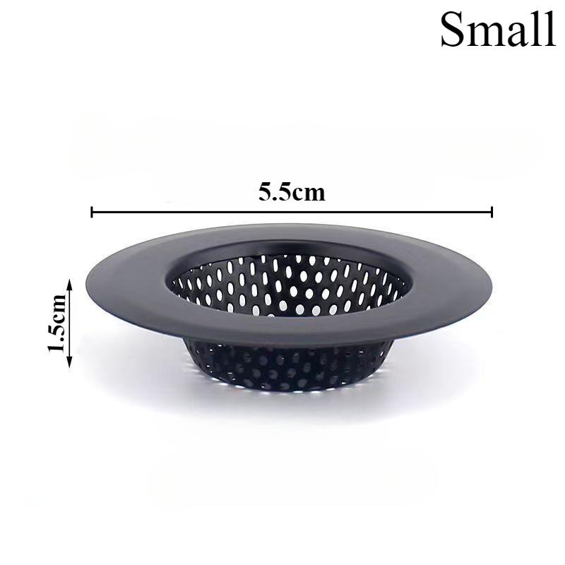 Stainless Steel Sink Filter Mesh Shower Floor Drain Hair Catcher Stopper Food Slag Drainer for Kitchen Bathroom Accessories