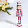 35cm Nutcracker Puppet Figure, Christmas Nutcrackers, Wooden Soldier Statue Toy, Ornament