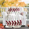 Baseball Theme Printed Blanket - Perfect for Couch, Bed, Travel & Outdoor Use | Machine Washable, Cozy & Durable.