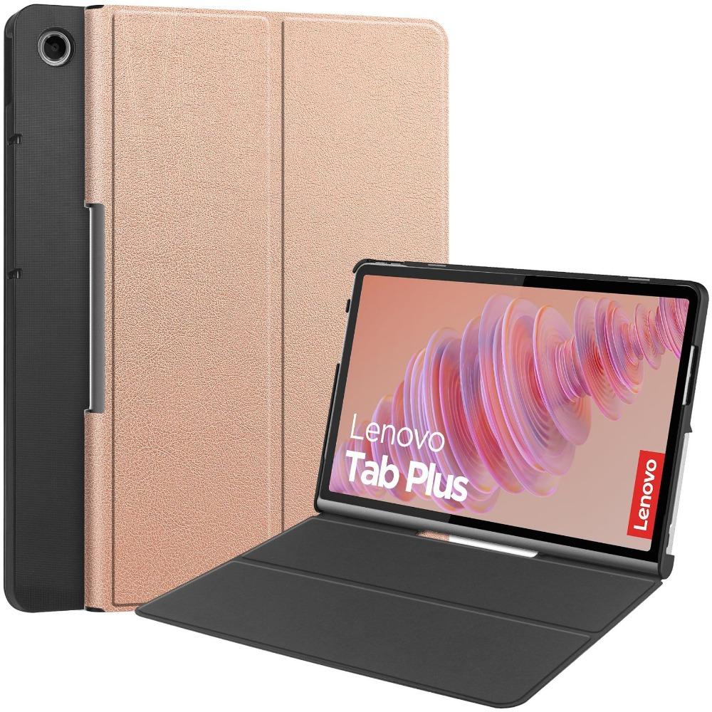 For Lenovo Tab Plus TB351FU Tablet Case with Stand PU Leather Cover Shockproof Protective Sleeve
