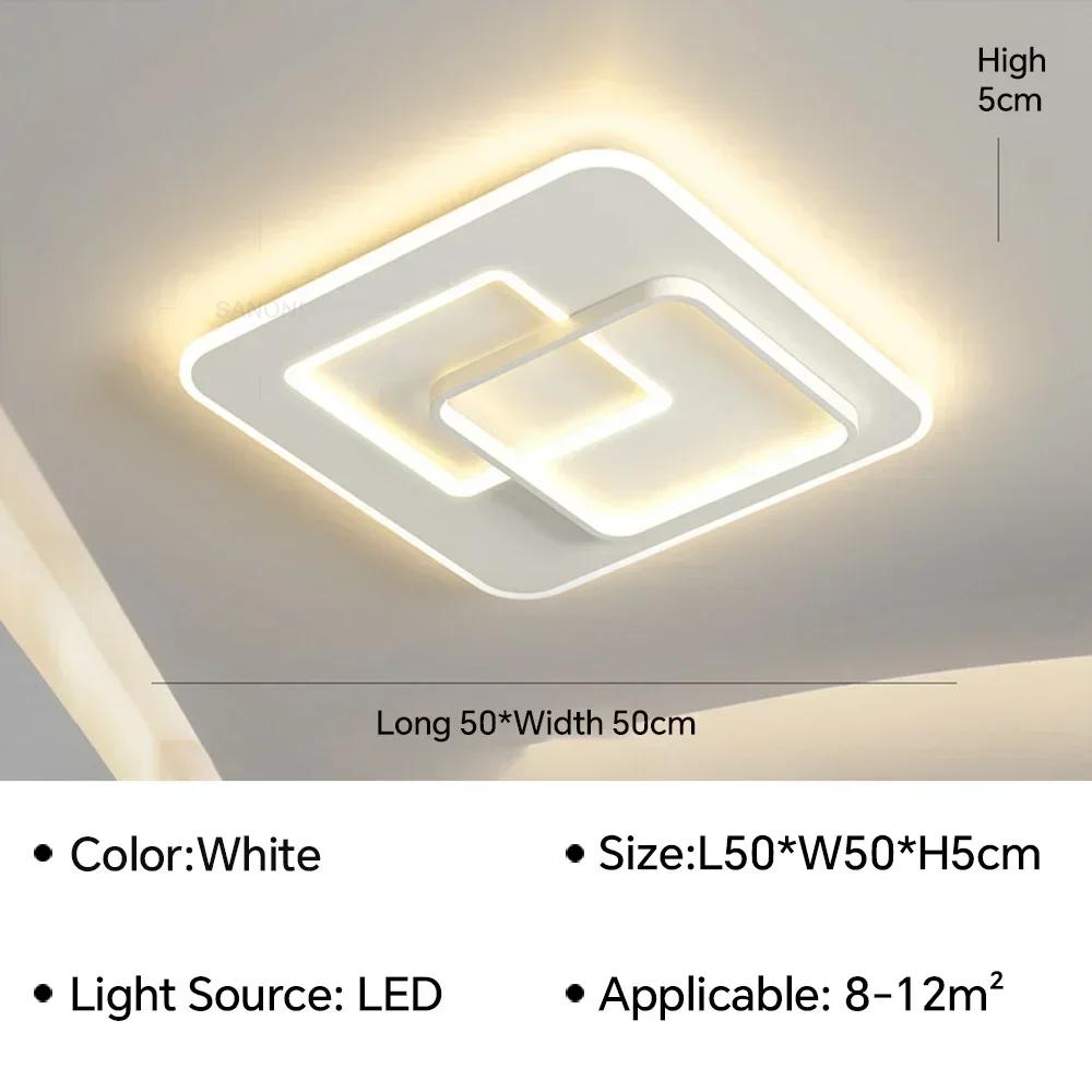 Modern Luxurious LED Ceiling Lamp For Living Dining Room Bedroom Kitchen Aisle Indoor Lighting Fixtures Home Decoration Luster