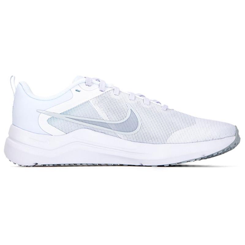 Nike Downshifter 12 Abrasion Resistant Low top Casual Running Shoes Men's White  DD9293-100