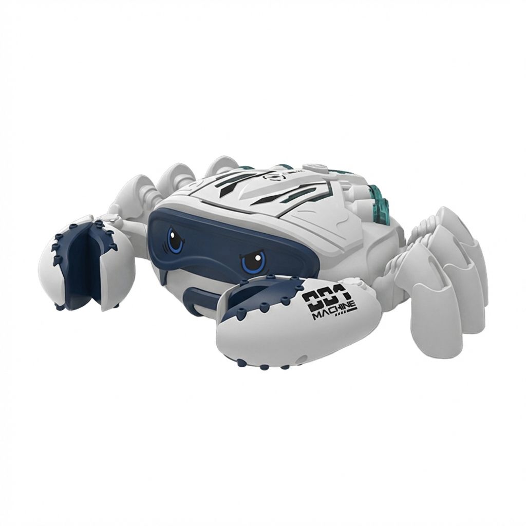 Electric Omnidirectional Crawling Toy With Lights And Spray Function For Children