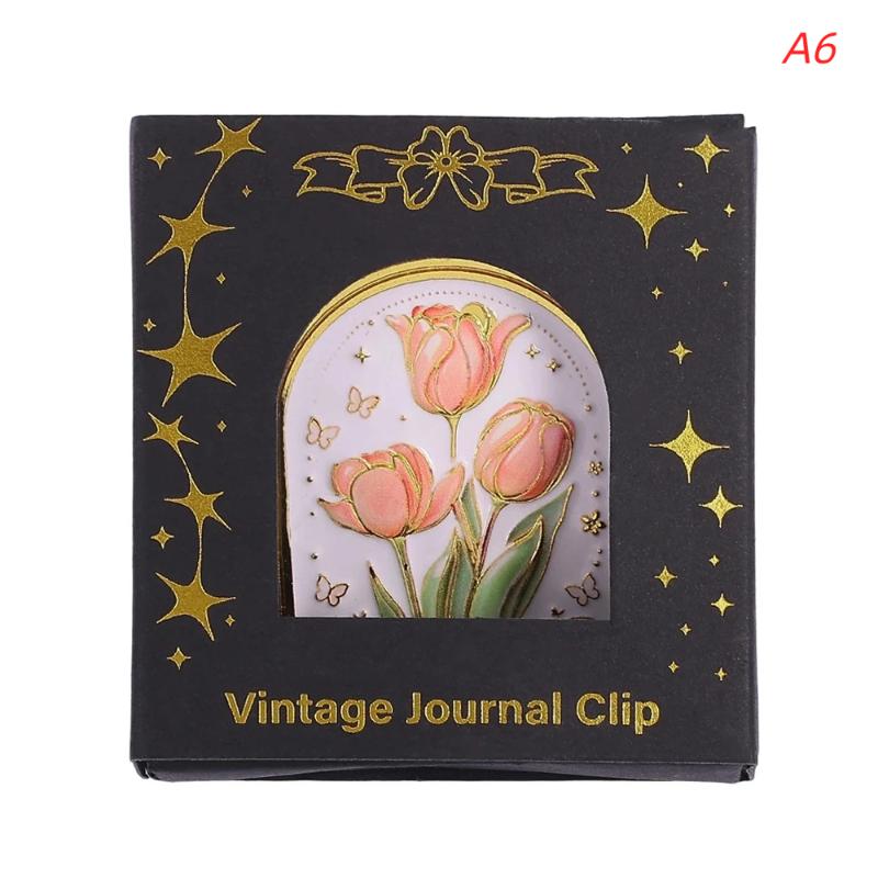 1Pcs Vintage Chinese Style Page Holder Decorative Paper Clip Metal Book Clip Bookmark For Books Reading Accessories