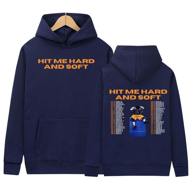 Hit Me Hard and Soft 2024 Tour Hoodie Men's Hip Hop Fashion Pullover Sweatshirt Man Gothic Vintage Oversized Hoodies Streetwear