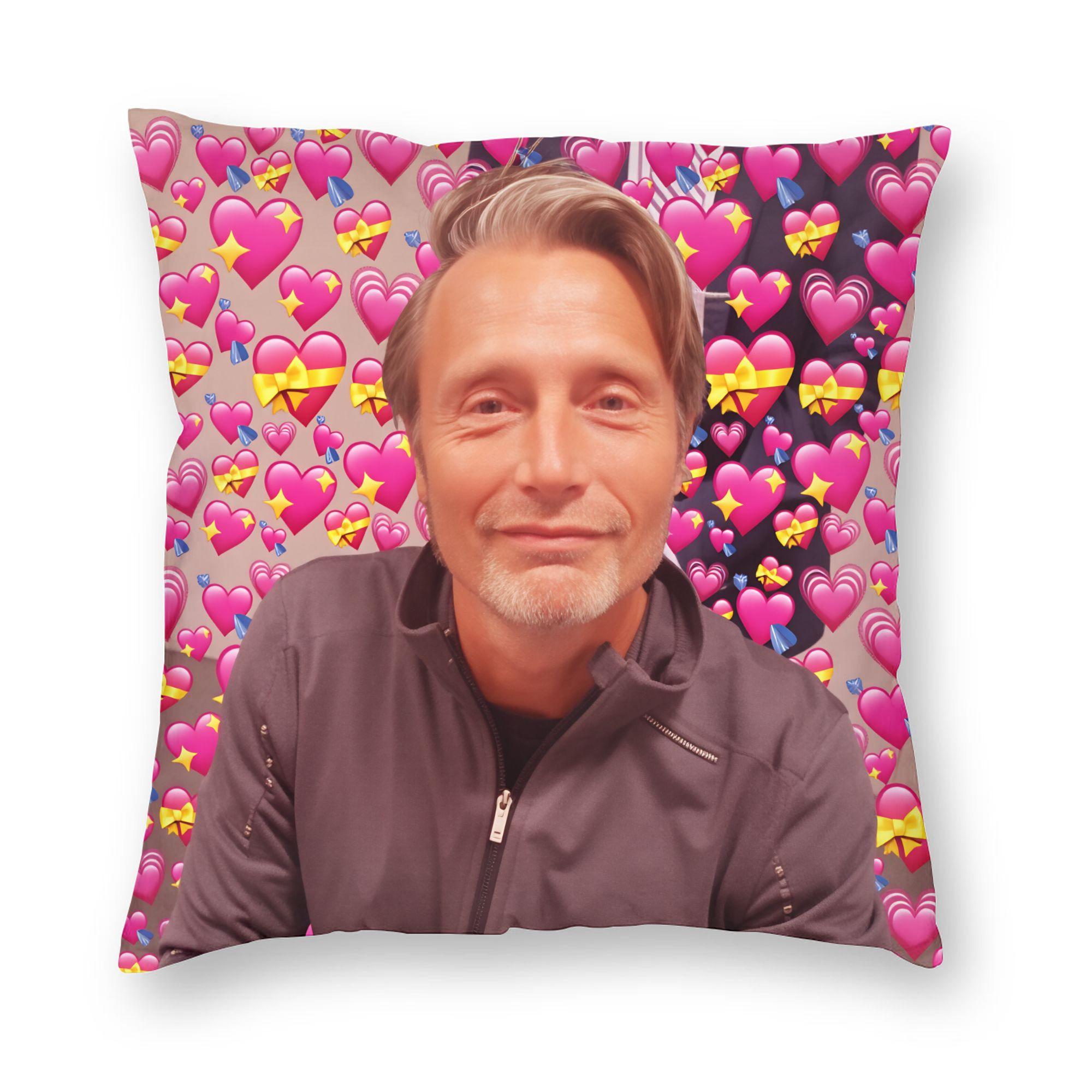 Shunika Chen Unisex Mads Mikkelsen Hannibal Funny Pillow Cover Kawaii Pillow Case For Chair Sofa Home Decor Custom Pillowcases Gift