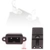 Șurubelniță Electrică cu Două Fire Ștecher Priză de Alimentare cu 2 Conductoare Conector Ștecher Alimentare DC 2 Pini Negru Mic Ștecher cu Două Fire