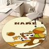 Personalized C-Chip 'n' Dale Round Chair Office Rug - Perfect for Mat, Office Chair & More - Ideal Gift for Birthdays and Holidays