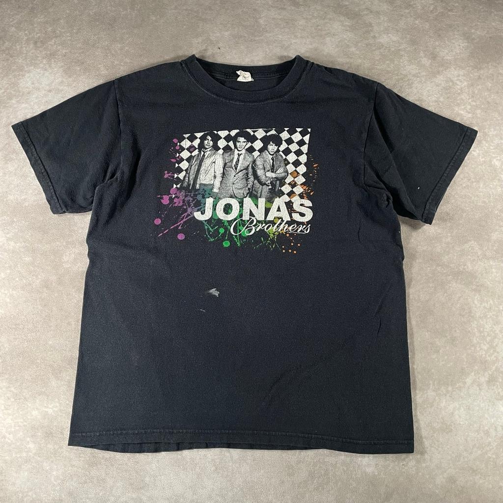 Maglietta Vintage Y2K 2008 Jonas Brothers Tour Taglia Media