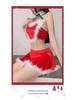 Yi Yue Sexy Christmas Lingerie Nightgown, Women's Role Play Costume 8356