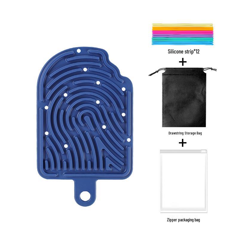 Kids' Space-Themed Sensory Ice Cream Puzzle Board