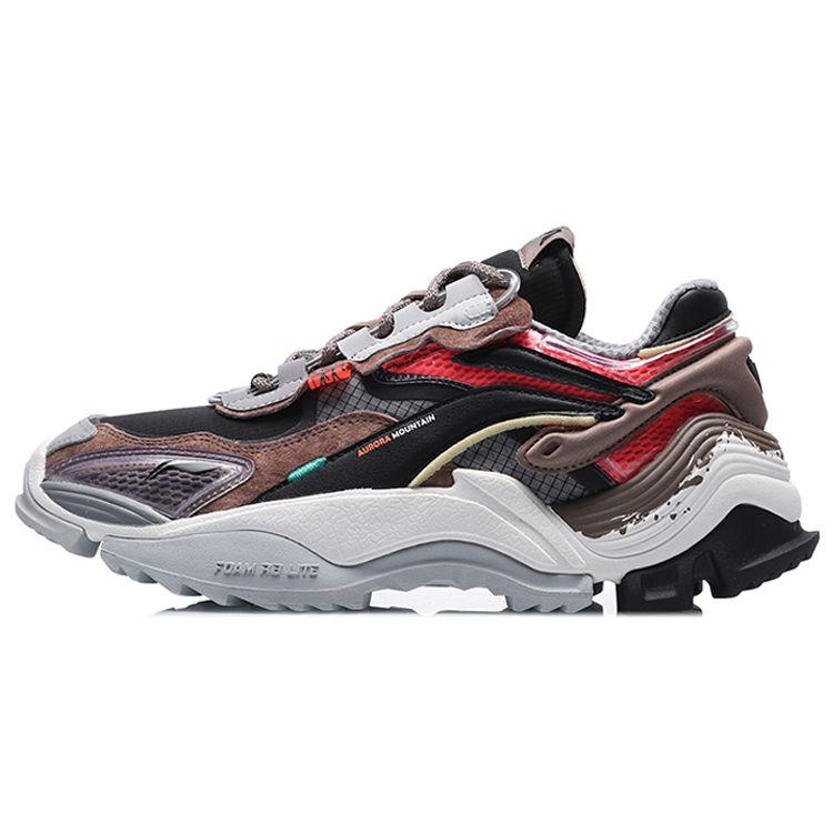 

Li Ning Aurora Mountain Hiking амортизирующие износостойкие низкие повседневные туфли мужские повседневные туфли AGCQ057-2
