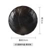 15CM Round Leaf Tree Ceramic  Restaurant Western Snack Oval Plate Vegetable  Fruit Plate Japanese and Korean Tableware