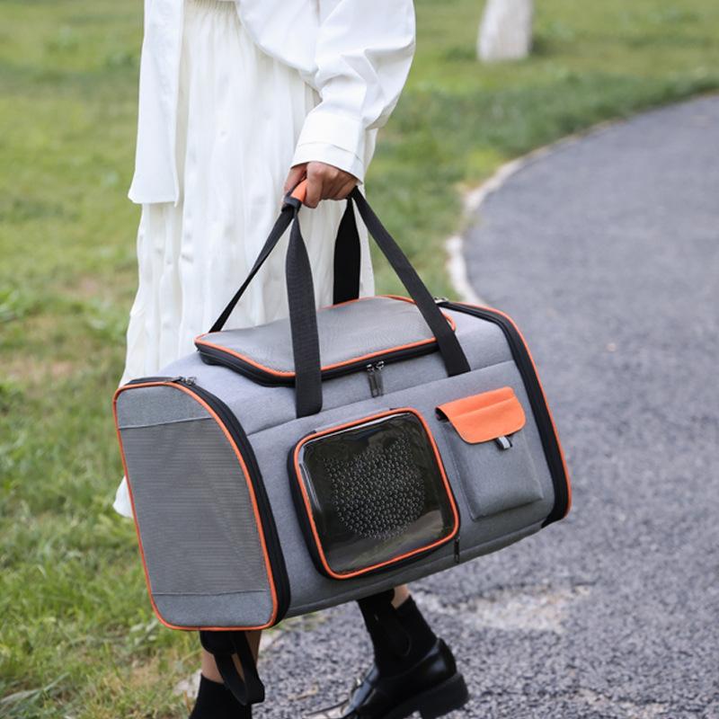 Big Space Foldable Pet Carrier Backpack Portable Astronaut Transport Travel Carrying Bag Cat And Dog Shoulder Handbag