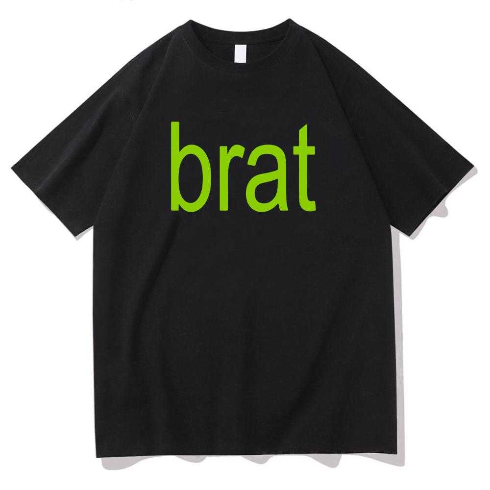 

Brat Album 2024 Tour T-shirt Charli XCX with Special Guest Shygirl Tee-shirt Casual Cotton High Quality Women Tshirt Unisex Tees 4XL