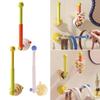 Adorable Dopamine Inspire Hair Tie Holder Wall Mounted Storage Solution for Tidying or Bathroom Space Saving Designs