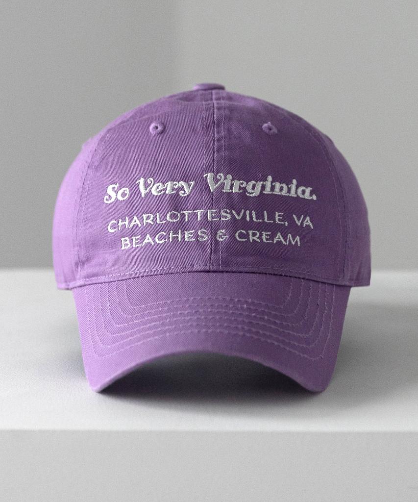 Bichiseuaenkeulim Charlottesville. Va Ball Cap-Light Purple