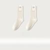 Women's Pure Cotton Mid-Tube Socks - High Breathability and Sweat-Absorbent for Autumn and Winter