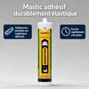 Mastic adhésif blanc, Mastic colle multi usage, Mastic d'étanchéité blanc, 290 ml incl. Spitze