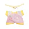 Plush Clothes Set for Small 10cm Plush Dolls, Head Dress-Up Costume (Pink)