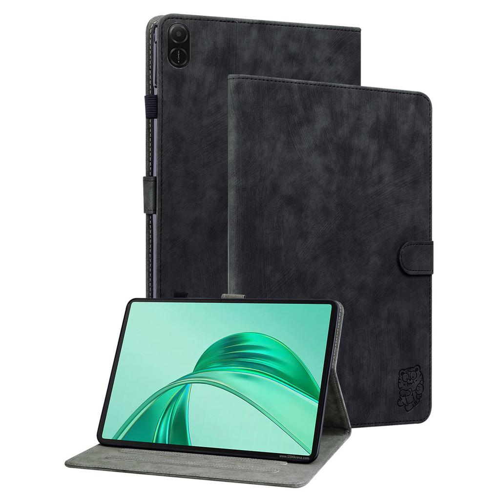 Für Honor Pad X8a Hüllen Tiger-Aufdruck Kratzfestes PU-Leder Tablet-Hülle