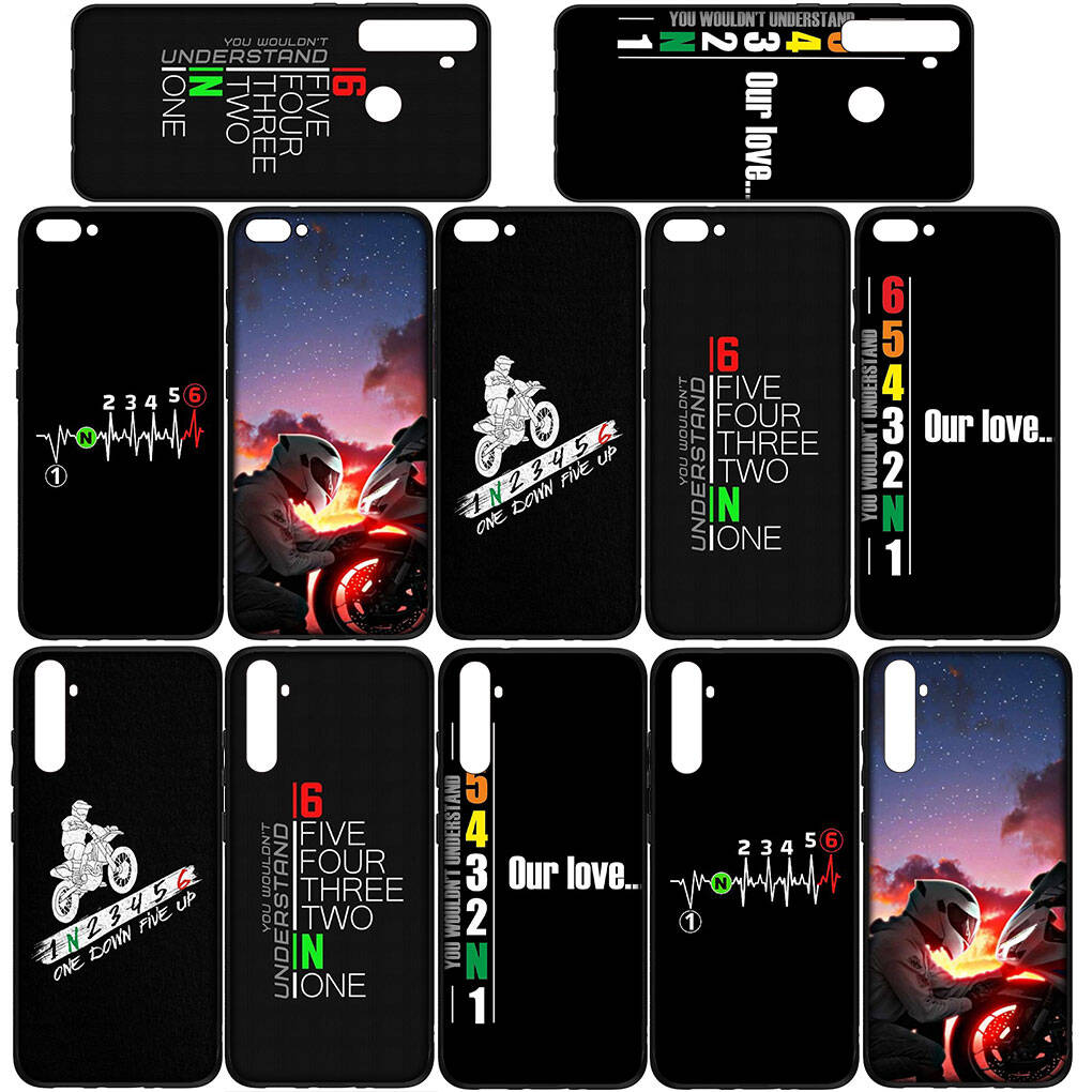 for Samsung Galaxy S25 S24 S23 S22 Ultra FE Plus A37 A57 A56 A55 A06 A16 A15 A36 A26 A35 A05 A25 A54 A34 Phone Case Motorcycle 1N23456 Motorbike Cover