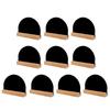 10Pcs Small Chalkboards with Wood Stand Double Sided Message Board Sign Table Number Food Sign for Wedding Party