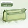 Dual-Layer Mesh Pencil Case: Large Capacity Stationery Bag for Exams and Elementary Students