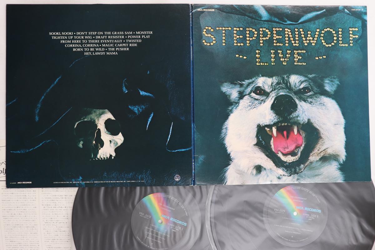 

LP Record STEPPENWOLF - Live VIM55789 MCA 1980 Japan Rock Used