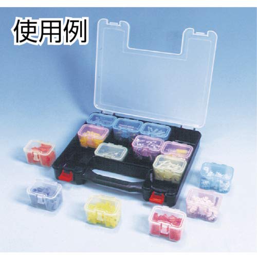 Densan Belt Parts Box Mini BPS-3814 Clear