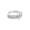 Ponte Vecchio  #9(JP Size) ring K18 white gold Women
