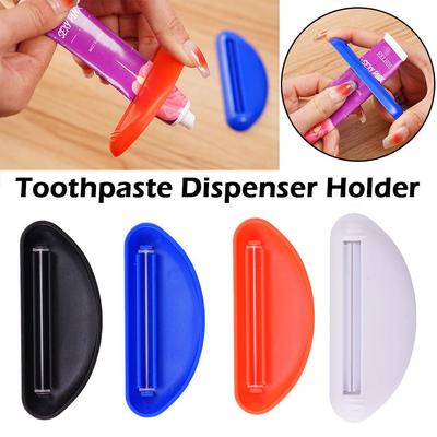 1PC Distributore di dentifricio manuale multifunzione Spremiagrumi per tubi di crema Bagno Spremi pasta Clip di estrusione Morsetto di spremitura