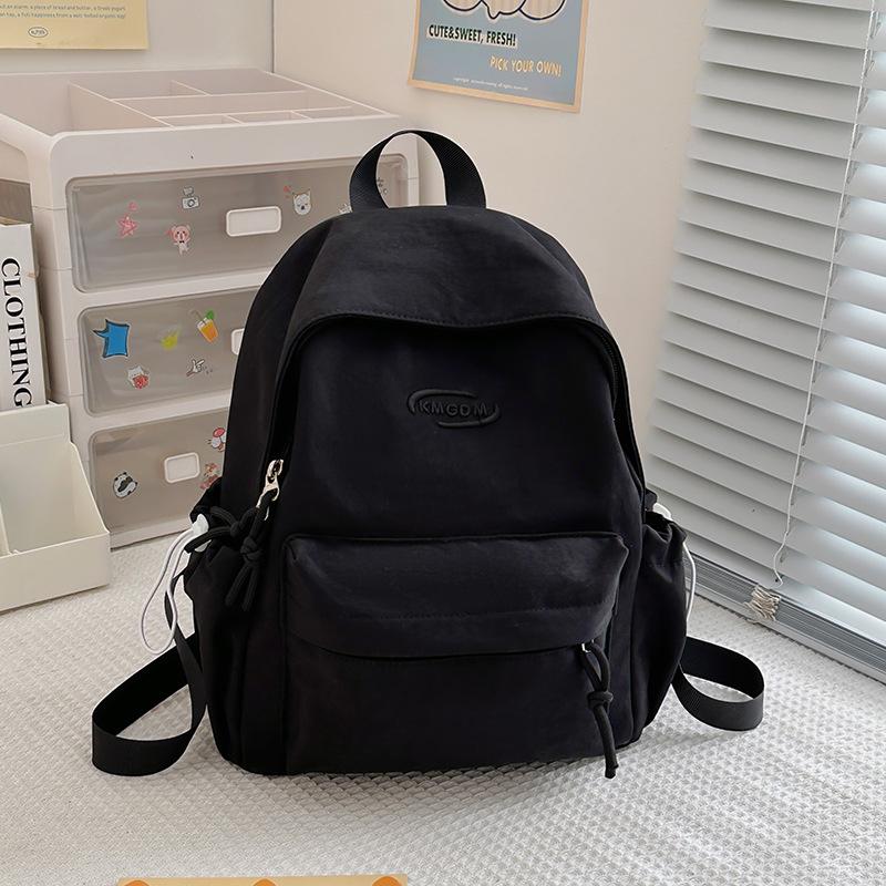 School Bag High Value Mori Solid Color Versatile Small School Bag Korean Version Ins Wind Sweet Soft Girl Traveling Shopping Mini Backpack