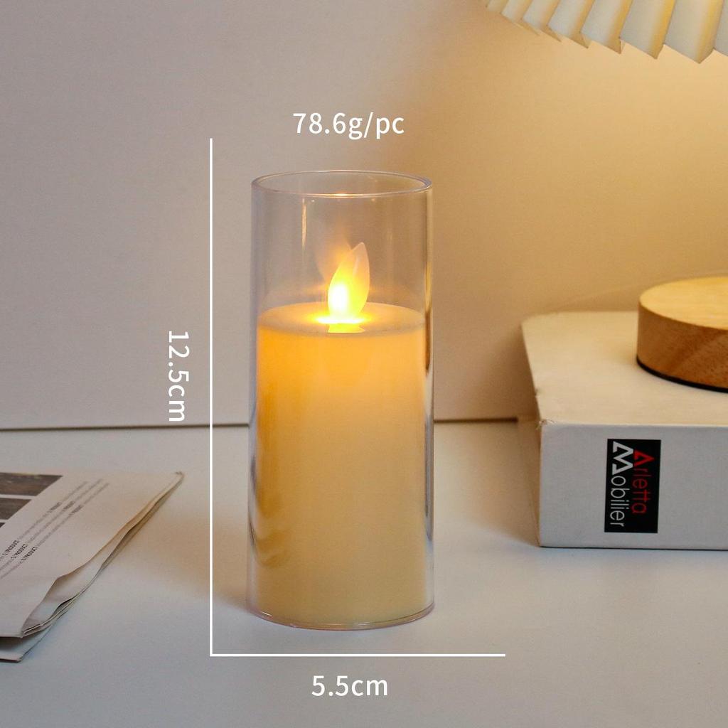 Candele LED Senza Fiamma - Oggetti di Scena per Decorazioni di Concerti, Feste e Vacanze