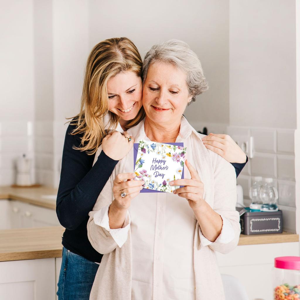 Mother's Day Flowers Holiday Cards, Birthday Gift Cards For Mother