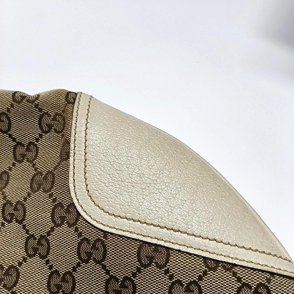 [Pre-Owned] Brown Canvas Tote Bag - Good #S953L6