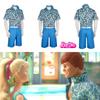 2023 Barbie Cosplay Costume Ken Blue Anime Set Halloween Outfit Polyester Fabric Popular Movie Theme Available In Multiple Sizes