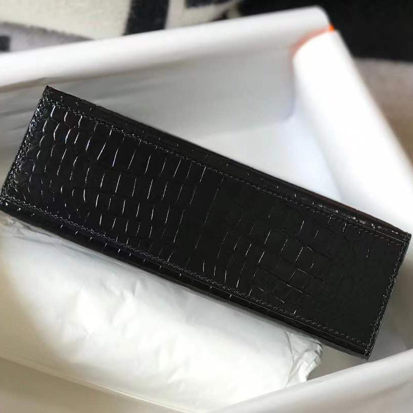 Factory wholesale  bag generation mini crocodile pattern leather small square bag casual fashion one shoulder crossbody handbag