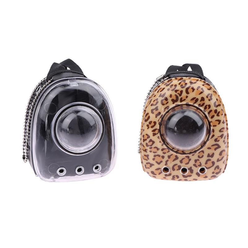 Puppenhaus Dekorationszubehör Mini Katzenmodell Haustier Weltraumtasche Puppenhauszubehör