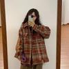 Retro neues Bademantel-Designgefühl verdickter Mantel Damen Herbst- und Winterjacke Baumwollwattierte Jacke Oberteil