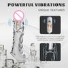 Silicone Penis Sleeve Enlargement with Mini Vibrator Cock Ring Extender Reusable Dildo Penis Enlarger for Adults Sex Toys