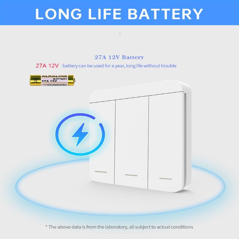 16A Relay Smart Switch for DIY Wireless Light Control RF433 MHz for Enhanced Home Automation