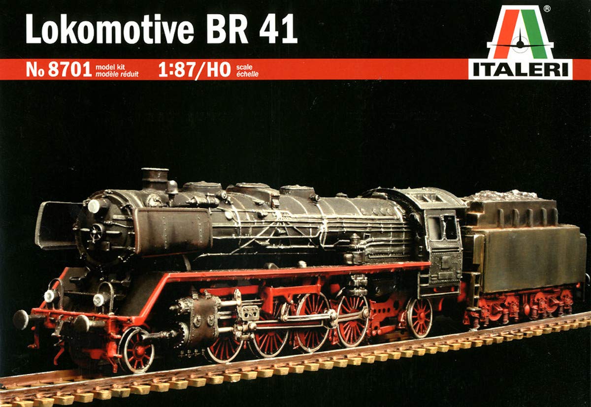 

Italeri 1/87 German Steam Locomotive BR41 Plastic Model IT8701