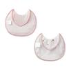 Miki House Nursing Bib Set Perfect for Breastfeeding and Made In for Boys and Baby and Preparing for (2 Bibs), Weaning, Water-Repellent, Japan, Girls,