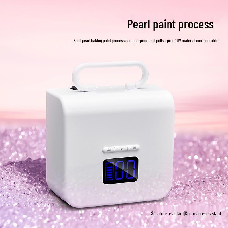 220W High-Power Rechargeable Nail Lamp for Quick-Drying in Salons