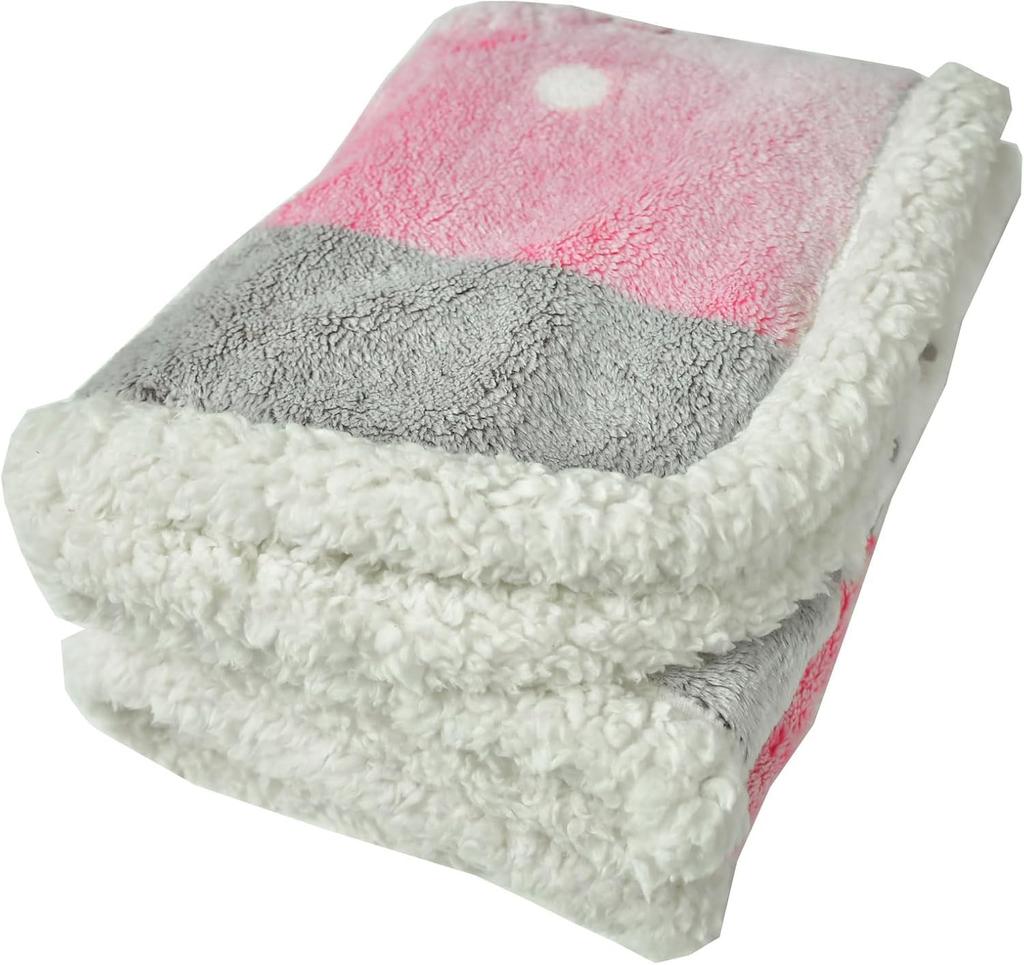 Throw 21 Miffy Warmth Pink H70 x W100cm [Marushin]