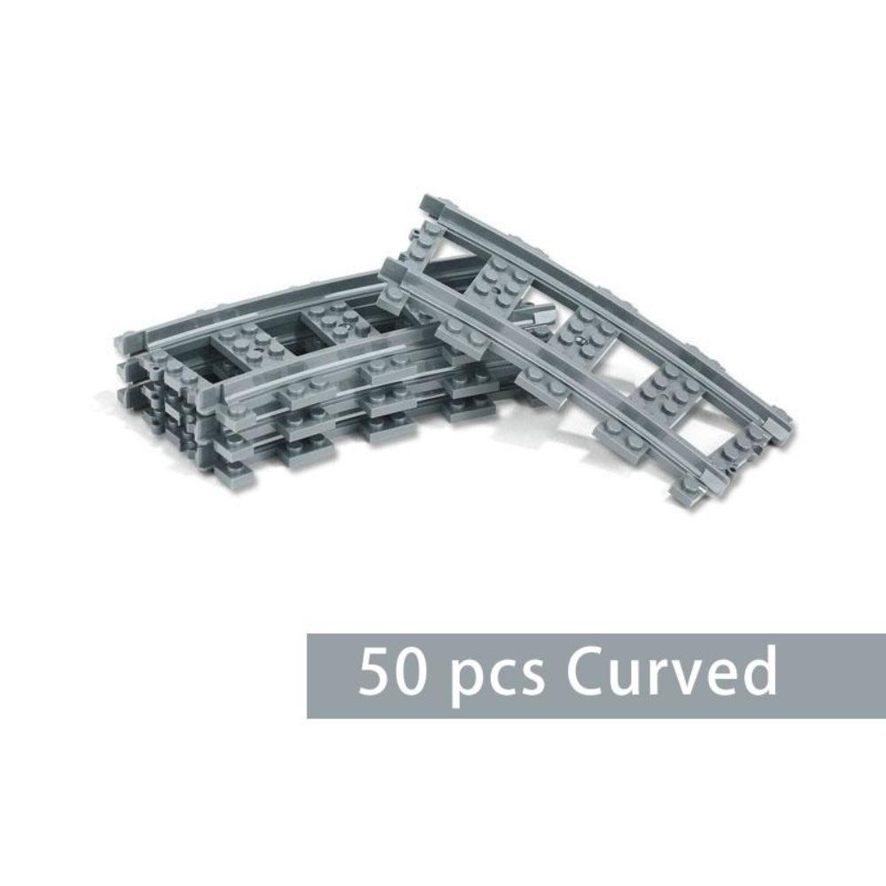 City Train Set Steam Bullet Vehicle Cargo Railway Station Model Building Blocks Brick Tracks Rail No Motor Kits Carriage Kid Toy