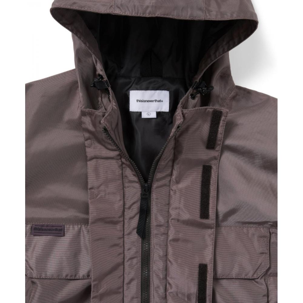 Thisisneverthat Sp Logo Wading Jacket Plum