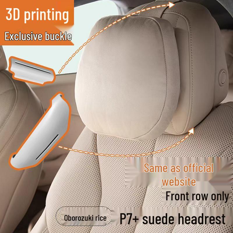 XPeng G7/P7+ Headrest Lumbar Support & Neck Pillow for Car Interior