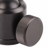 360 Degree Rotating Ball Head Mount 1/4 Inch Hot Shoe Panoramic Tripod Mount  for Camcorders